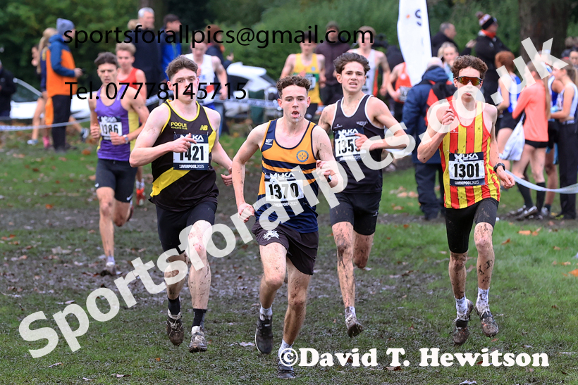 Mens Under-17s and Under-20s 2025 Liverpool Cross Challenge, Sefton Park, Saturday, November 22th. Photo: David T. Hewitson/Sports for All Pics